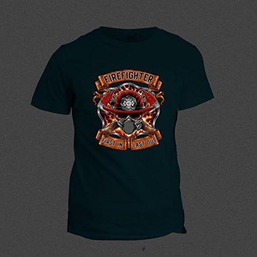 Firefighter T shirt true hero