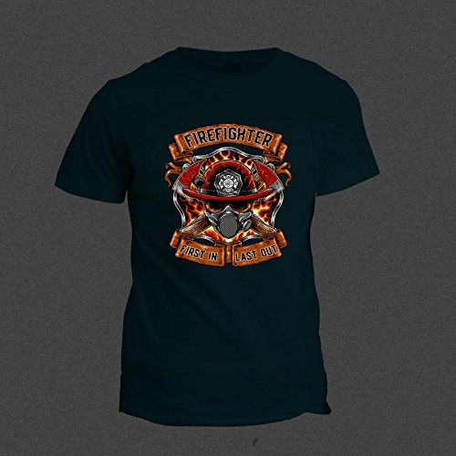 Firefighter T shirt true hero