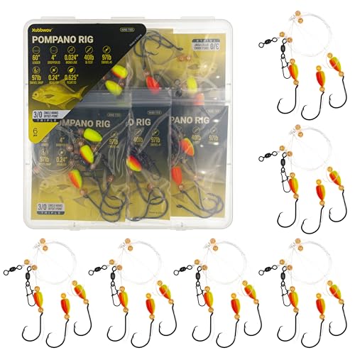 Xubbwov Pompano Rig (Circle Hooks 3/0)