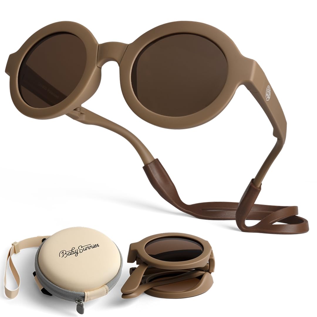 BABY SUNNIES Polarized Toddler Sunglasses Boys & Girls - Unbreakable, For Kids - UV Protection