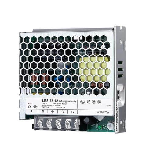 Alimentation à découpage 12V 75W LRS-75-12 pour automatisme