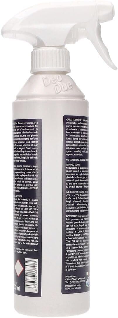 Italian Gourmet Bundle Deo Due Raumduft Spray Bifase 6x 500ml – Geruchsneutralisierer & Duftspray für Haushalt, Bad, Küche, Textilien (Trigger Sprühflasche) + Italian Gourmet Polpa