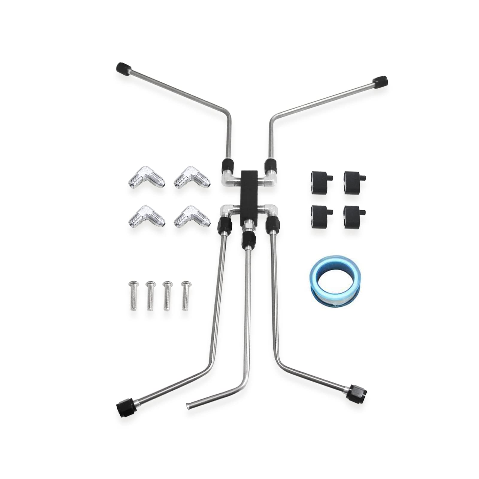 Motion Raceworks LS Edelstahl-Kühlmittel-Crossover LS1, LS2, LS3, LS6, LS7, LS9