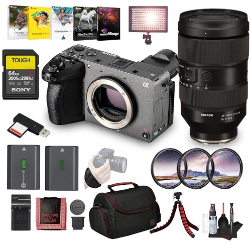 Image of Sony FX2 Compact Cinema Camera & Filter Kit & Battery Bundle