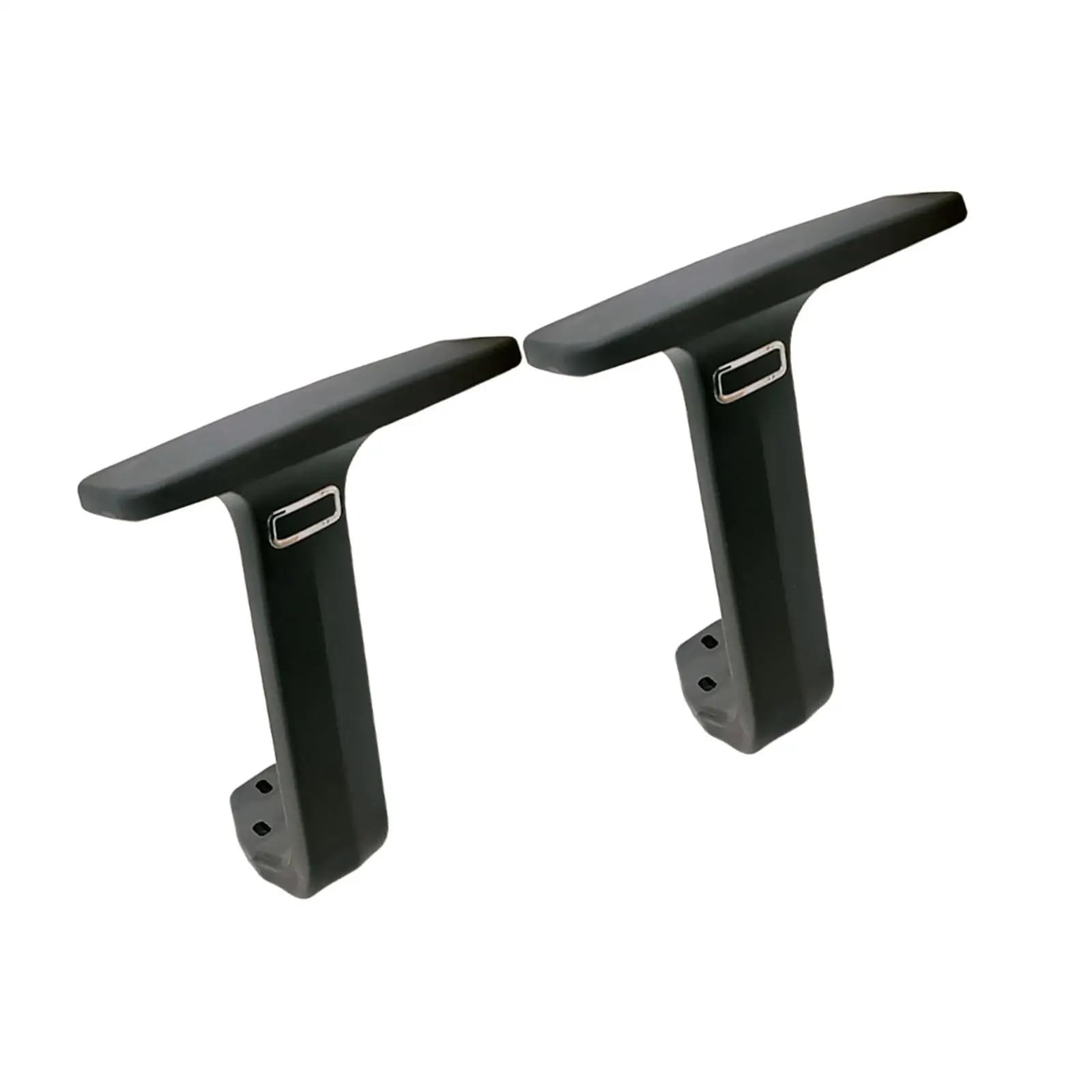 ZNTIHZ 2 Pcs Office Chair Armrest Accessories Replacement Reusable For Chair,Office Chair Part(Black)