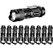 Pocketman Mini 3 Modes Cree Q5 7w 300lm LED Flashlight Torch 10 Pack