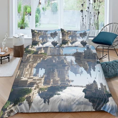 Housse de couette cerf 3D super douce lit double de luxe