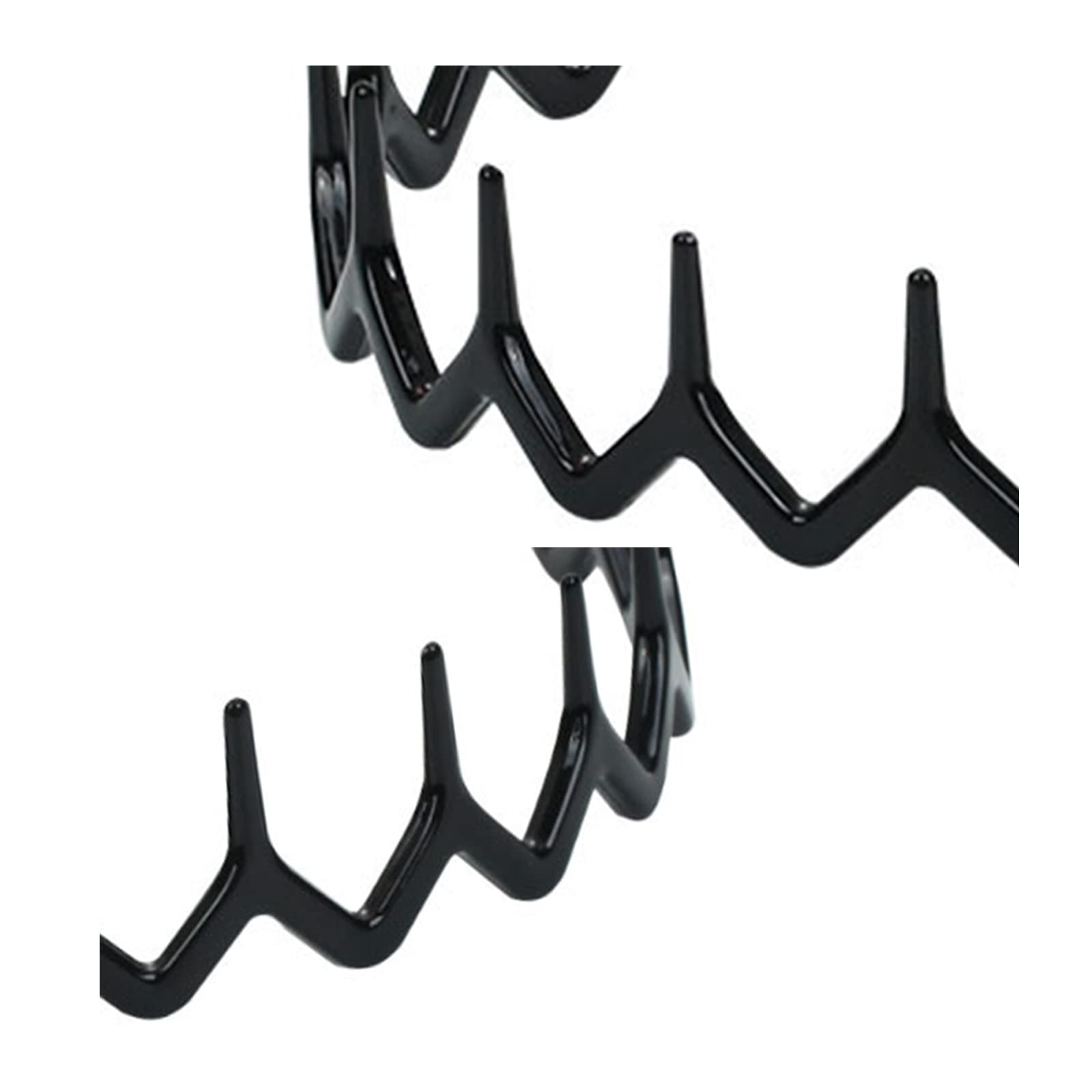 OSALADI 2 stks Plastic Zig Zag Hoofdband, Haaien Tand