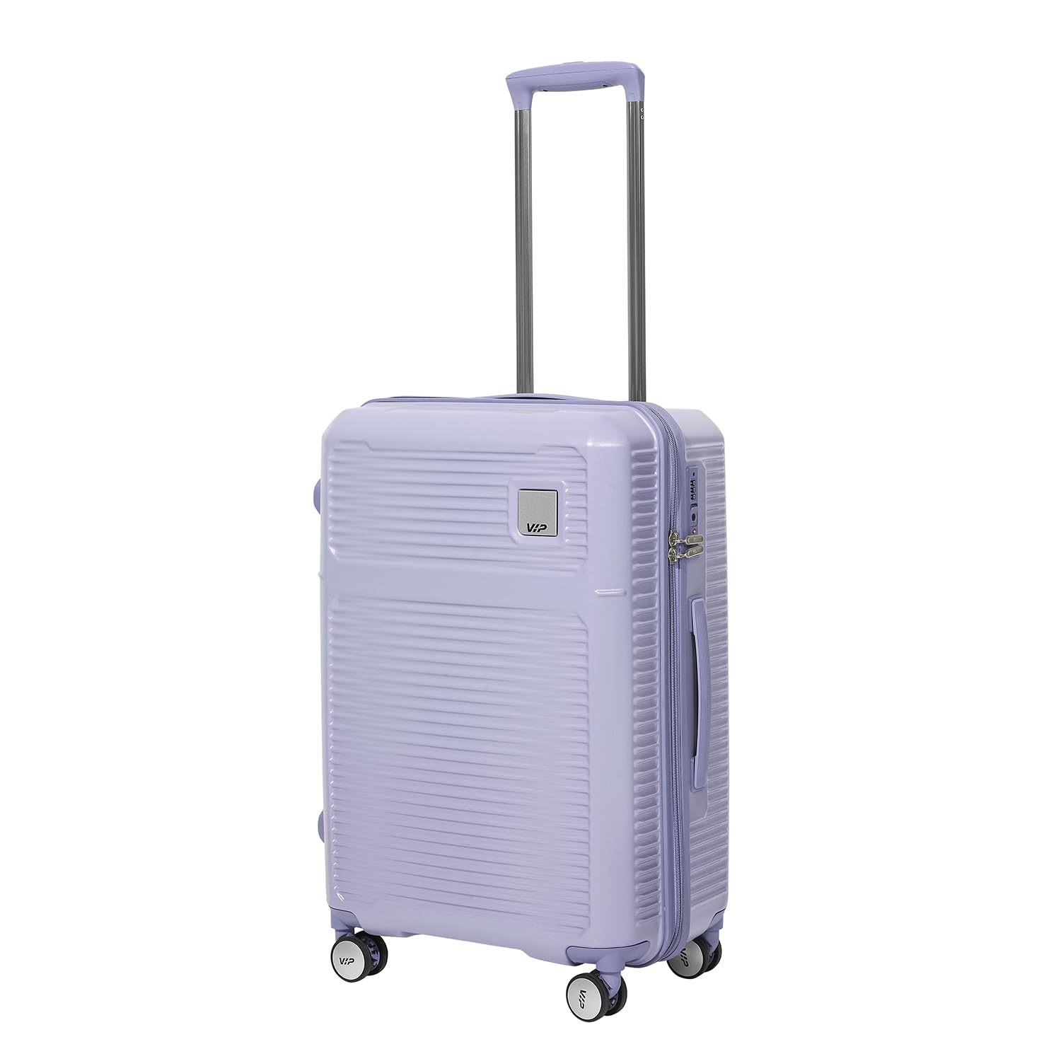 vip Vero Medium Trolley Bag, 65Cm | Slide Button Flushed TSA Lock | 8 Wheels | 3 Years International | Lavender/Purple-picture-30