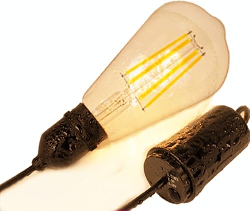 Linterna LED de camping, luces nocturnas portátiles con pilas para camping, senderismo, tienda de campaña, patio, cobertizo de herramientas o