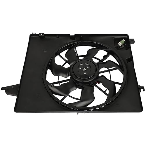 Vista 190 de SCITOO Ventilador de refrigeración del condensador del radiador compatible para Quattro/TT para Passat/Passat CC/Golf/Beetle