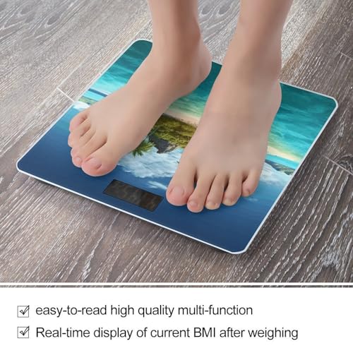 Báscula de baño digital precisa Smart Scale Tropical Island miniatura 5