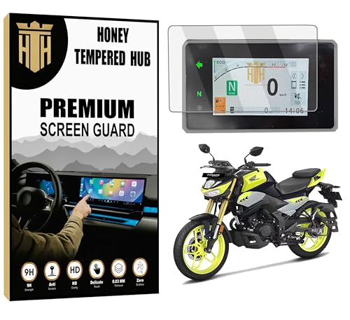 Image of Digital Meter Screen Guard For NEW HONDA CB HORNET 125 2025 Bike / 9H TFT Instrument Cluster Guard / HD Clarity / NEW HORNET 125 2025 Display Speedometer Console Accessory [Not Tempered Glass]