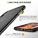 Humixx Shockproof Series for iPhone Xs Max Case Cover [ Military Grade Drop Tested ] [Upgraded Nano Materials] Translucent Matte Case with Soft Edges, Slim Fit and Anti-Drop Protection Case - Black