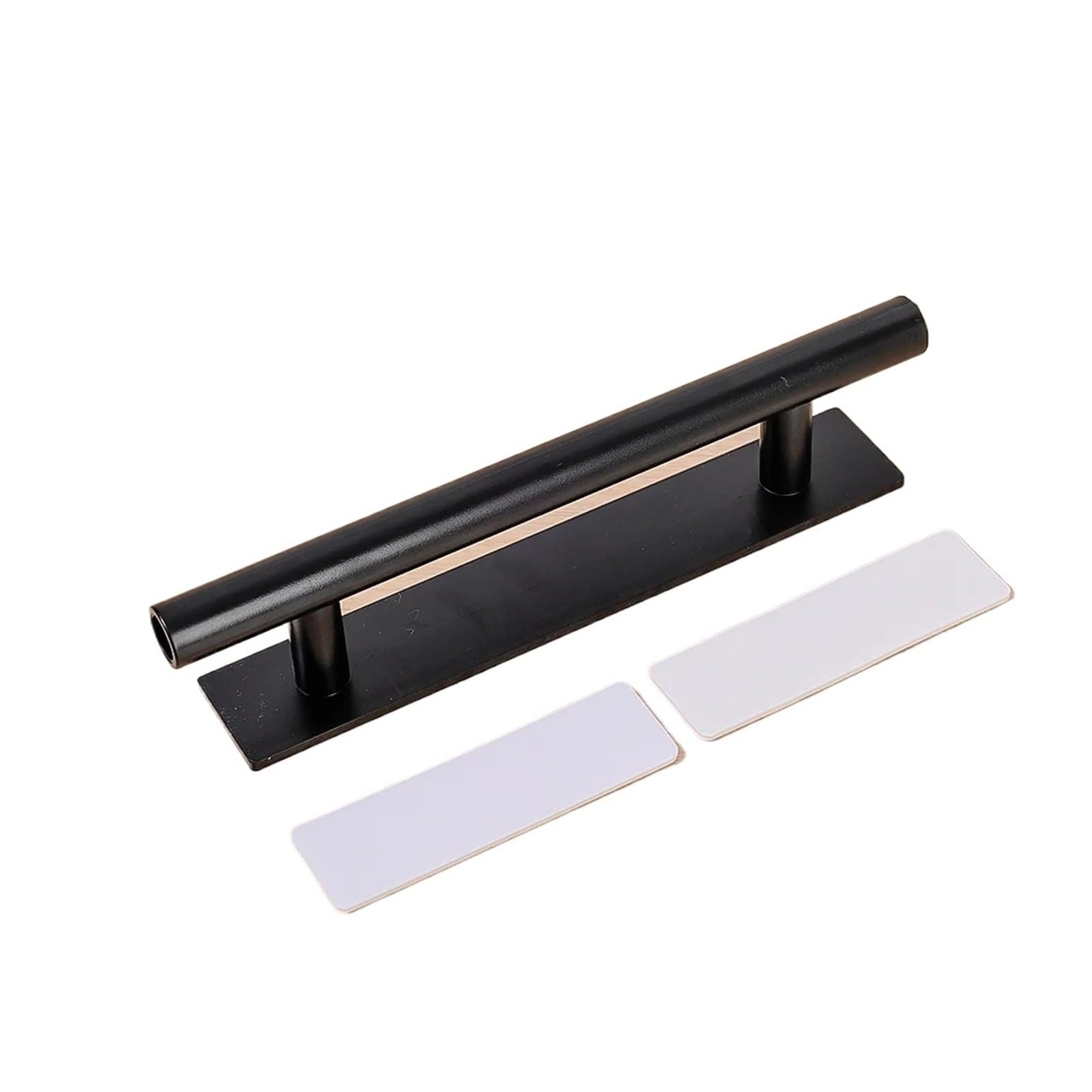 1/2/4pcs Punch-Free Self-Adhesive Auxiliary Cabinet Handles(Black,4pcs)
