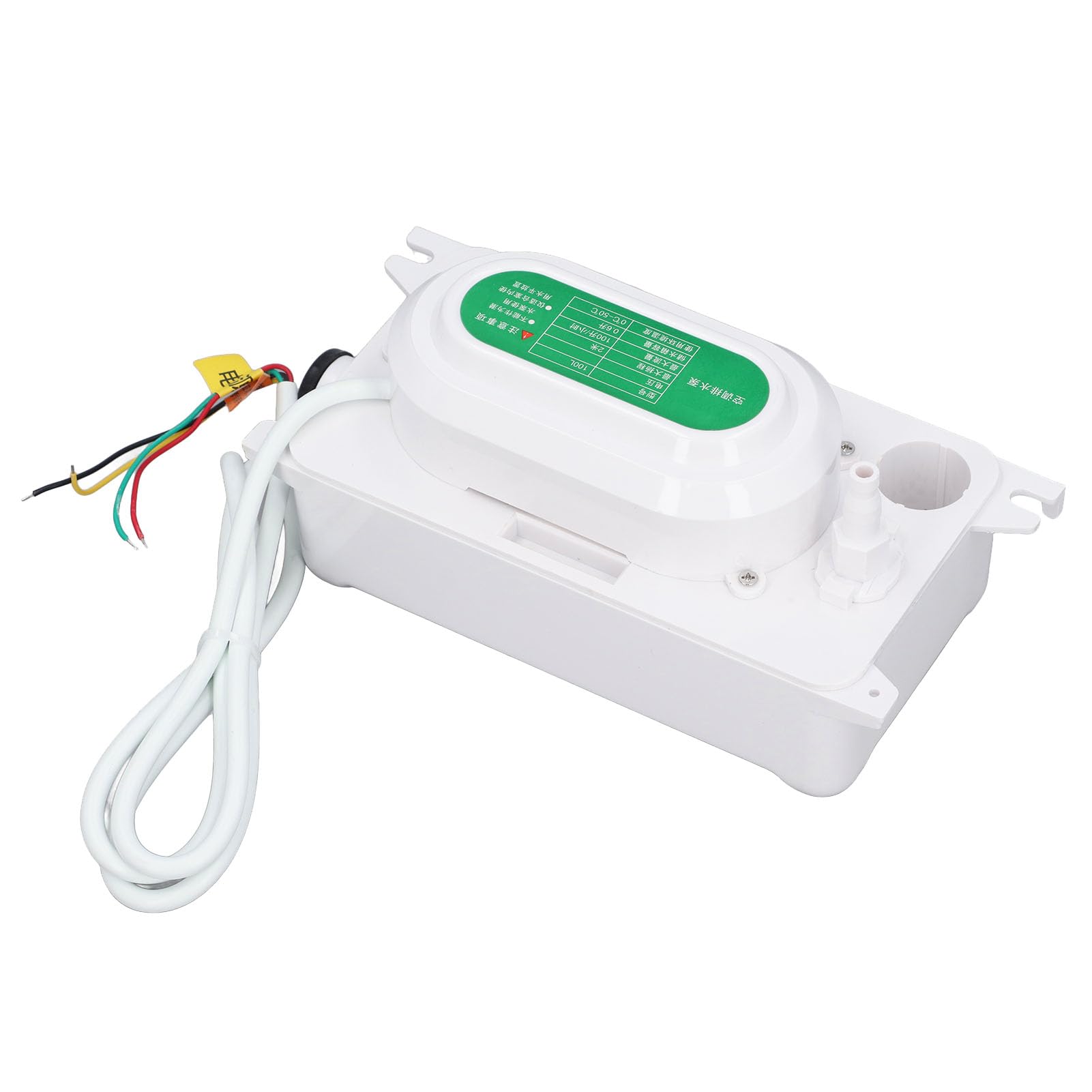 Pompa di Condensa per HVAC, Portata 100L/H Serbatoio 0.5L per Deumidificatore Macchina del Ghiaccio Commerciale 100‑230V