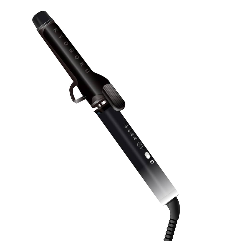 京極♥️ナノシルクケラチン カールアイロン 32mm Amazon | KYOGOKU ナノシルク ケラチン カールアイロン 32mm