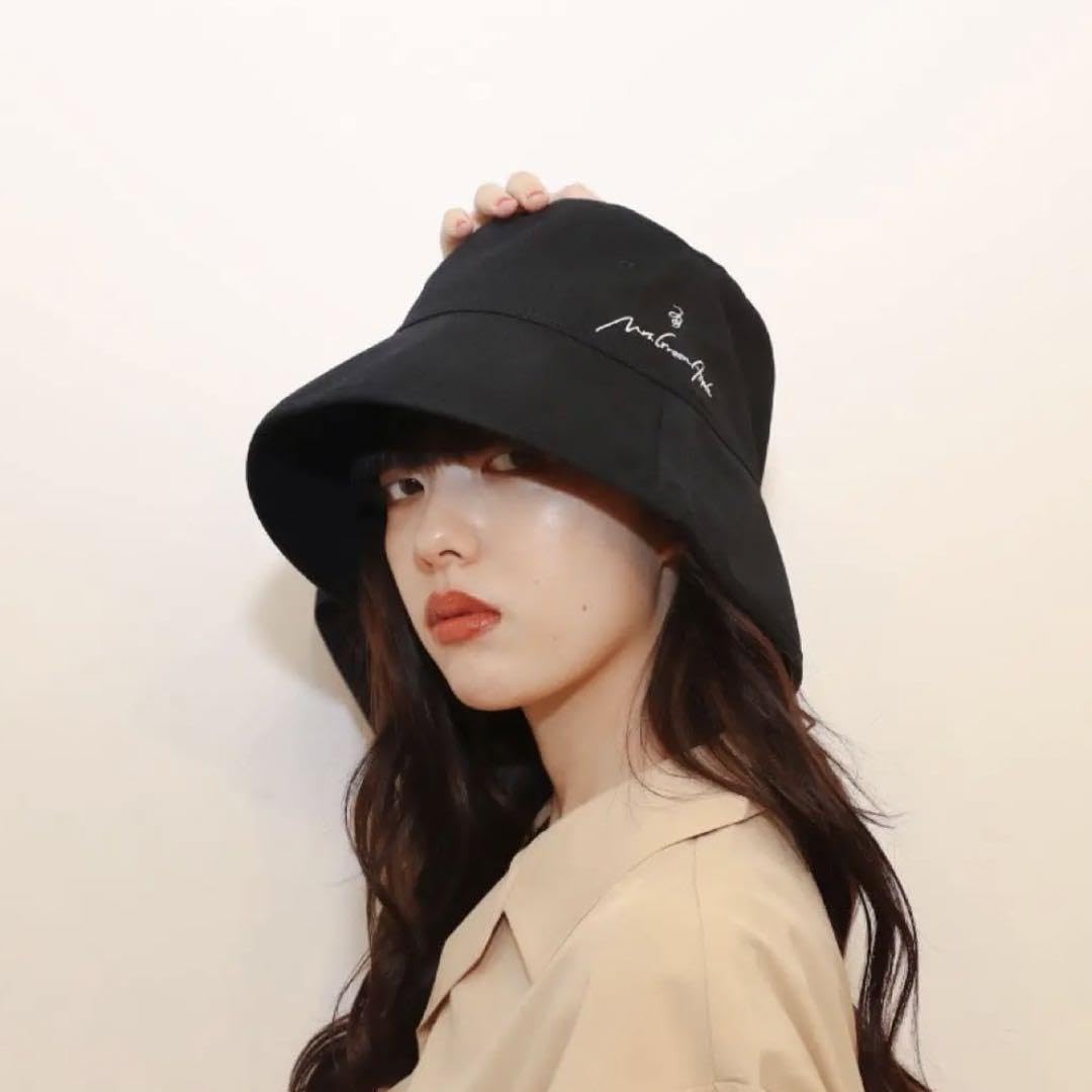 Mrs.GREEN APPLENEWERA バケットハットNAVYピンズ付ミセス Mrs.GREEN APPLE NEW ERA BUCKET-01 