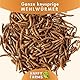 HappyFarms Getrocknete Mehlwürmer – 1kg proteinreiches Naturfutter für Wildvögel, Igel & Nager
