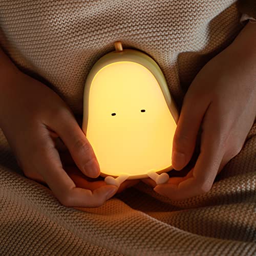 Lámpara nocturna de mesa LED forma de pera pato miniatura 7