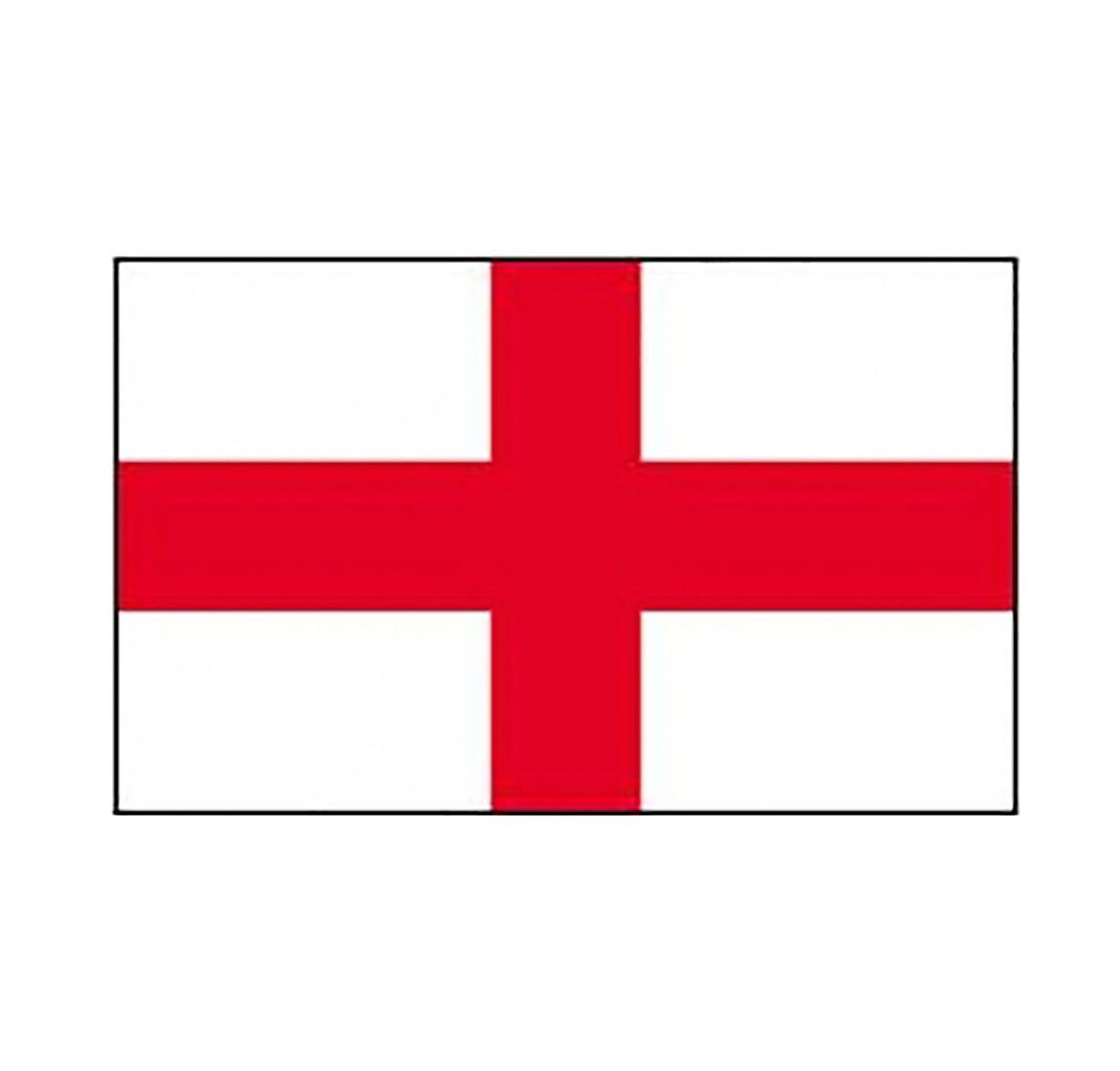 Toyland® Sombrero De Copa De Inglaterra Con Bandera De San Jorge - Material De Felpa Suave