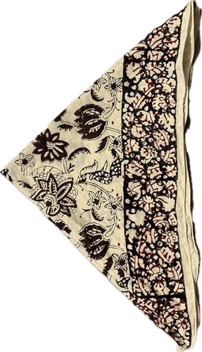Soft Bandana Cotton Bandanas, Bohemian Style Cotton Neck Scarf, Boho Soft Cotton Bandana, Cotton Neckerchief, Cotton Square Scarf gift handkerchief Eco Friendly print Best Gift bagru print Bandana3