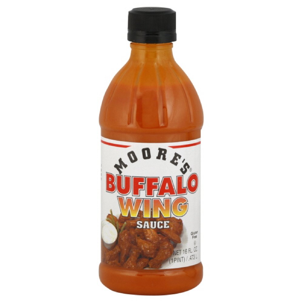 Moore’s Sauce, Buffalo Wing, 16-ounces (Pack of6)