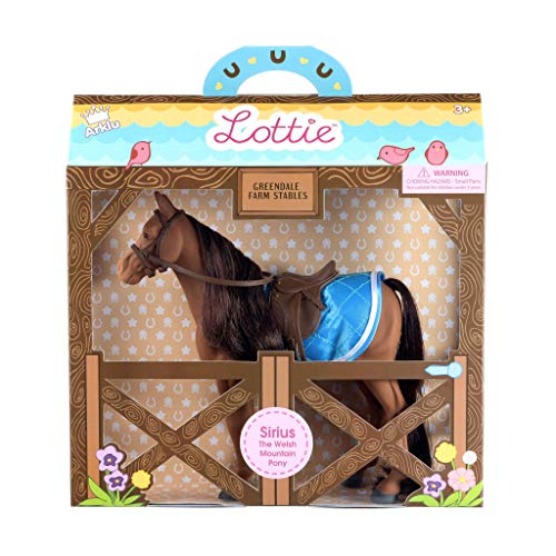 Sirius The Welsh Mountain Pony Lottie Doll Horse | Horse Gifts for Girls | Horse Toys for Girls & Boys
