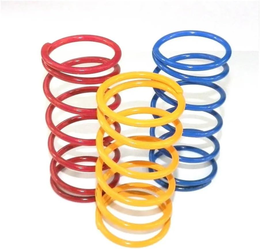 Motorcycle Torque Spring Clutch Springs 1000RPM 1500RPM 2000RPM,Compatible with BWS JOG 50cc Minarelli 1PE40QMB 1k 1.5k 2k(1500rpm Springs Set)