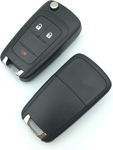 Funda de repuesto para llavero de Chevrolet Chevy 2011 2012 2013 2014 Camaro Cruze Malibu Equinox Sonic Impala Entry Smart Control remoto llavero