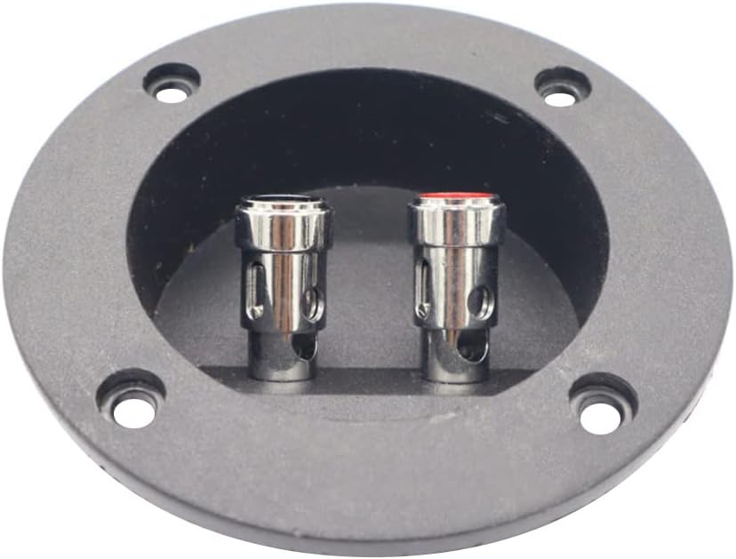 SEADEAR 2Way Speaker Box Terminal Binding Post, Spring Loaded Jacks