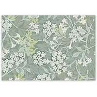 SIGNWIN Wall Mural Flower Pattern Removable Self-Adhesive Wallpaper Wall Decoration for Bedroom Living Room - 66x96 inches