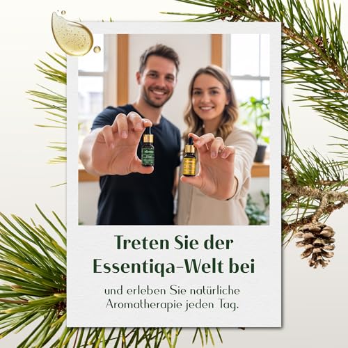 Kiefernöl Duftessenz hochkonzentriert für Diffuser und Saunaaufguss, intensiver Waldduft, ideal für Kerzen gießen, Seife, Wax Melts und DIY Raumduft