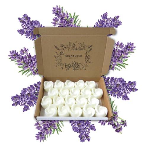 Lavender Wax Melts, White, Small