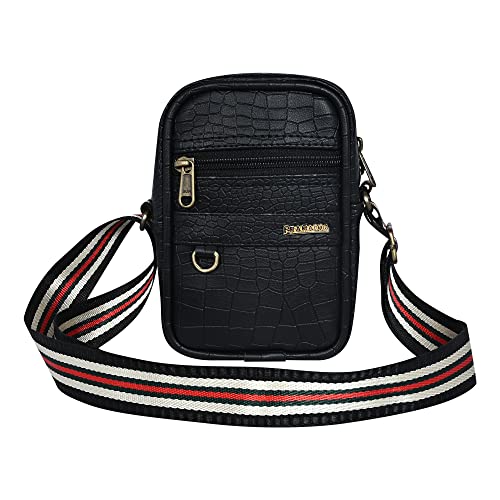 Pramadda Pure Luxury ITALIA LUXE Collection Sling Bag For Men Women Travel | Side Crossbody Mobile Mini Bag | Stylish Small Money Bags For Daily Use Travelling