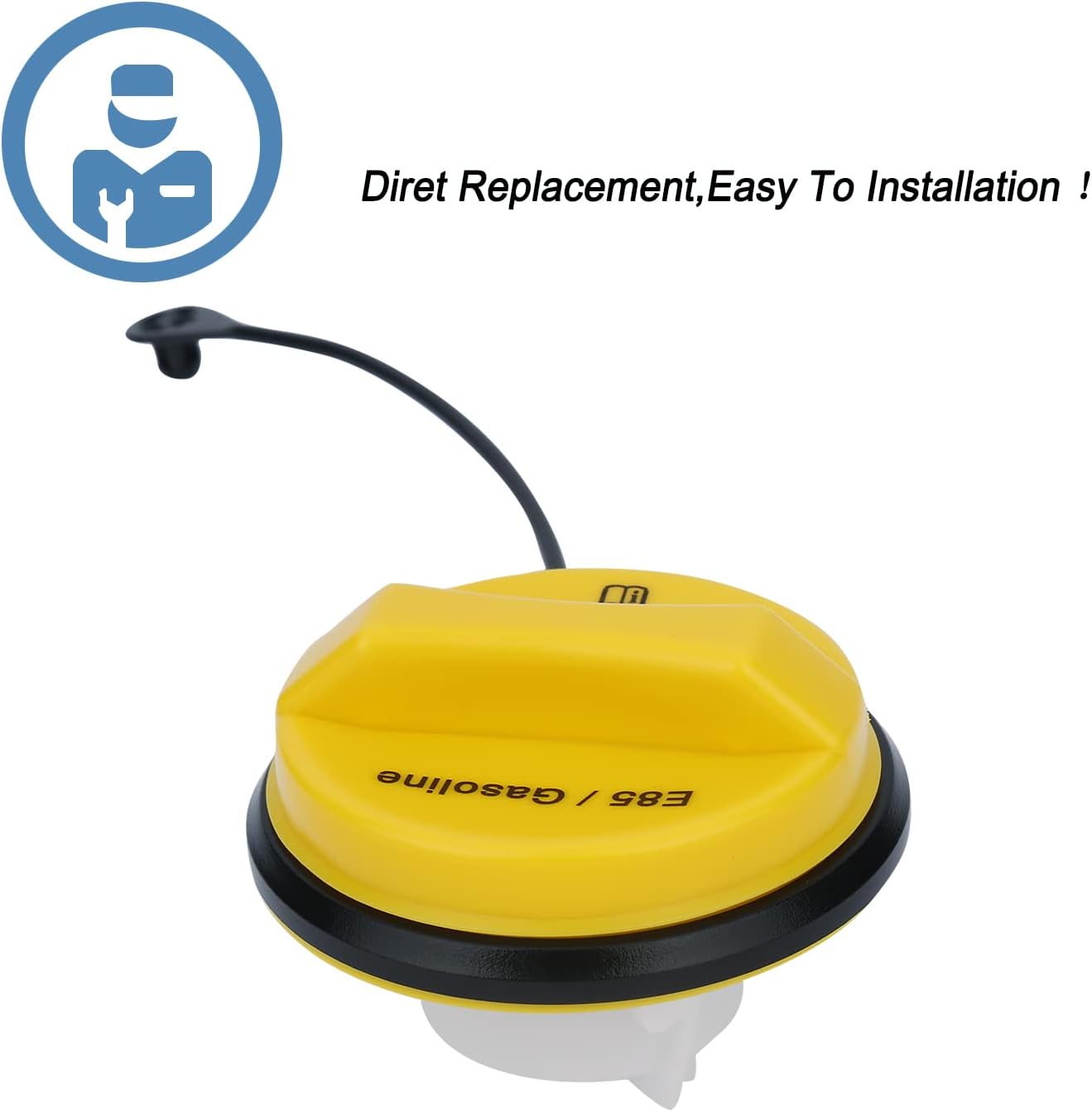 Fuel Tank Filler Cap,Gas Cap Compatible with Chevy - 2013-2015 Captiva Sport, 2009-2011 HHR, 2007-2013 Impala, 2014-2016 Impala Limited, 2009-2012 Malibu，Replace # GT294, 15896222 : Automotive
