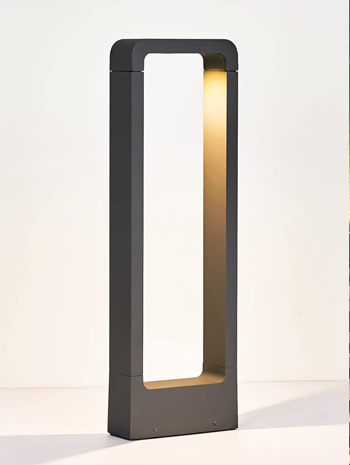 LED Wegeleuchten Außen 10W, Gartenleuchte, 4000K Aussenleuchte Stehlampe, Pollerleuchte 80CM IP44, Standleuchte für Garten (80 CM)