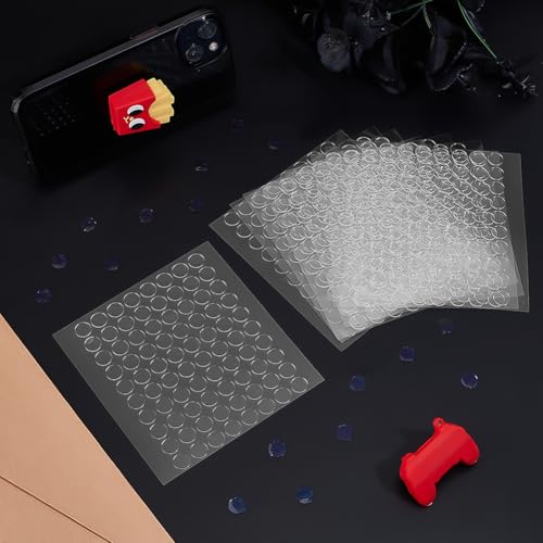 PH PandaHall 800er Pack Doppelseitige Acryl Klebepunkte 10mm Runde Durchsichtige Klebepunkte Mehrzweck Klebebänder Für Büro Zuhause Wandbasteln Poster Kunstprojekte Dekoration Basteln Hochzeit