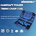RIODEMBO Camshaft Phaser Timing Chain Tool, Crankshaft Pulley Wrench Compatible with VW Chrysler Jeep Dodge Grand Cherokee 3.6L Pentastar Engine Replace 10200A 10202 10369 10198A 2025200090