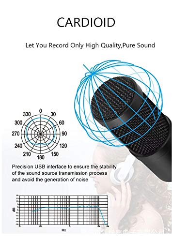 J-Mall Usb Condenser Microphone Computer Mic Kit Professional Studio Recording Bundle For Streaming Gaming Broadcasting Streaming thumb #2