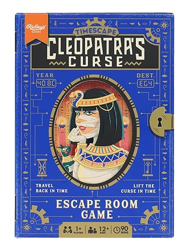 Ridley's Timescape: Jane Austen- Escape Room Game - Travel Back in Time to Help Jane Solve the Crime -Re-Playable and Re-Giftable - Date Night Favorite - 1+ Players for Ages 12+ and 90 Minute Playtime