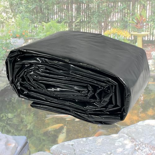 yeezoo 20x25FT Reinforced PE pond liner, KOI pond liners for outdoor
