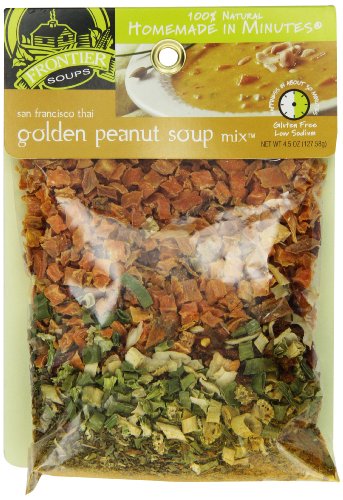 Frontier Soups Homemade In Minutes Soup Mix, San Francisco Thai Golden Peanut, 4.5 Ounce