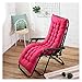 LLLD Solid Color Kissen weiche bequemer Bürostuhl Sitzkissen Liegestuhlkissen Lange Kissen sind vorhanden (Stuhl ist Nicht enthalten) (Color : Pink, Specification : 48x155cm)