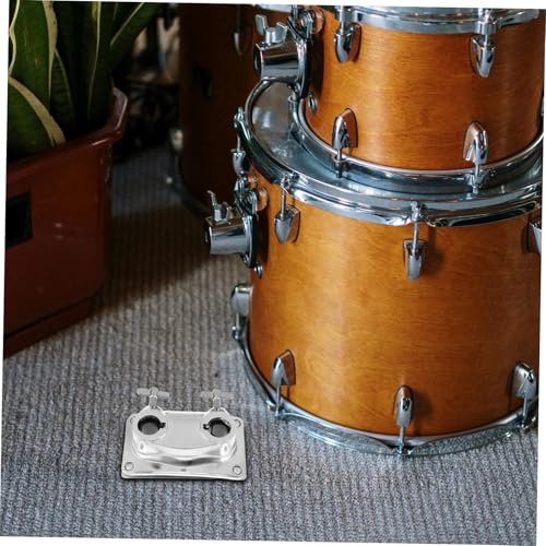 Base para pata de bombo con soporte para tubo en L de 22mm miniatura 5