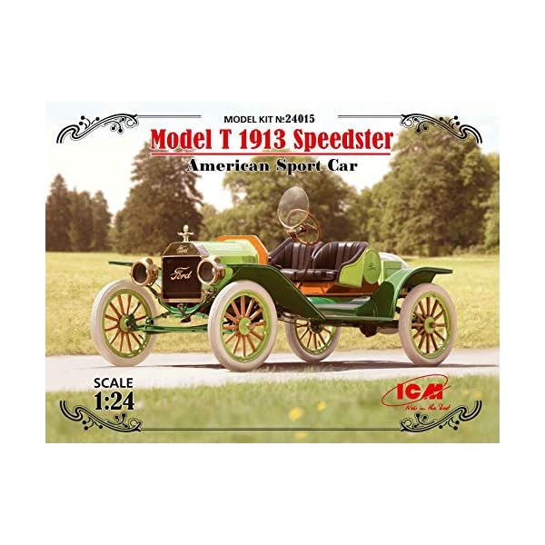 ICM 24015 Modellbausatz, Schwarz – Bild 3
