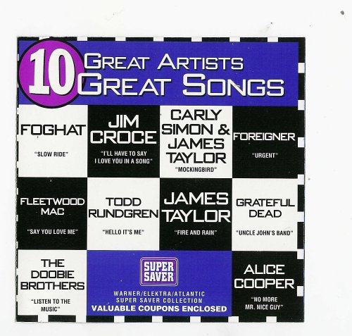 10 Great Artists, 10 Great Songs [Audio CD]