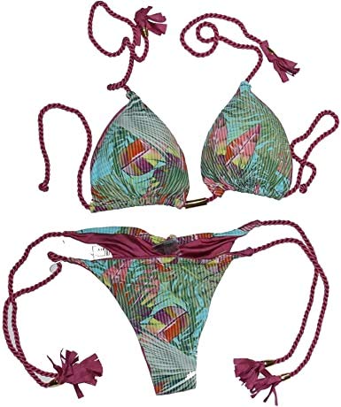 Biquini Fiorella Geovanella MIKONOS - Reversível - Tam. G (Busto 44 Tanga 40/42)