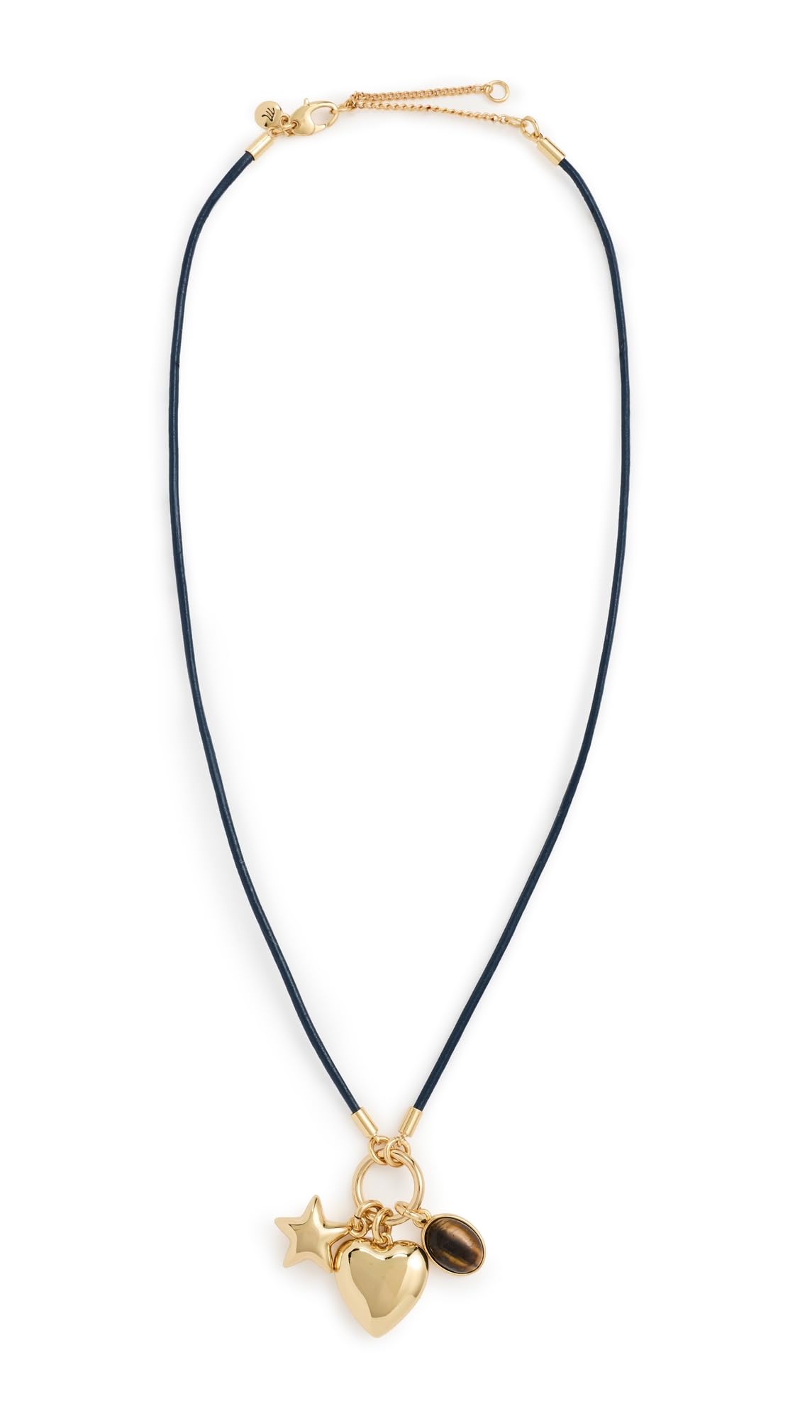Madewell Women's Heart Charm Cord Necklace