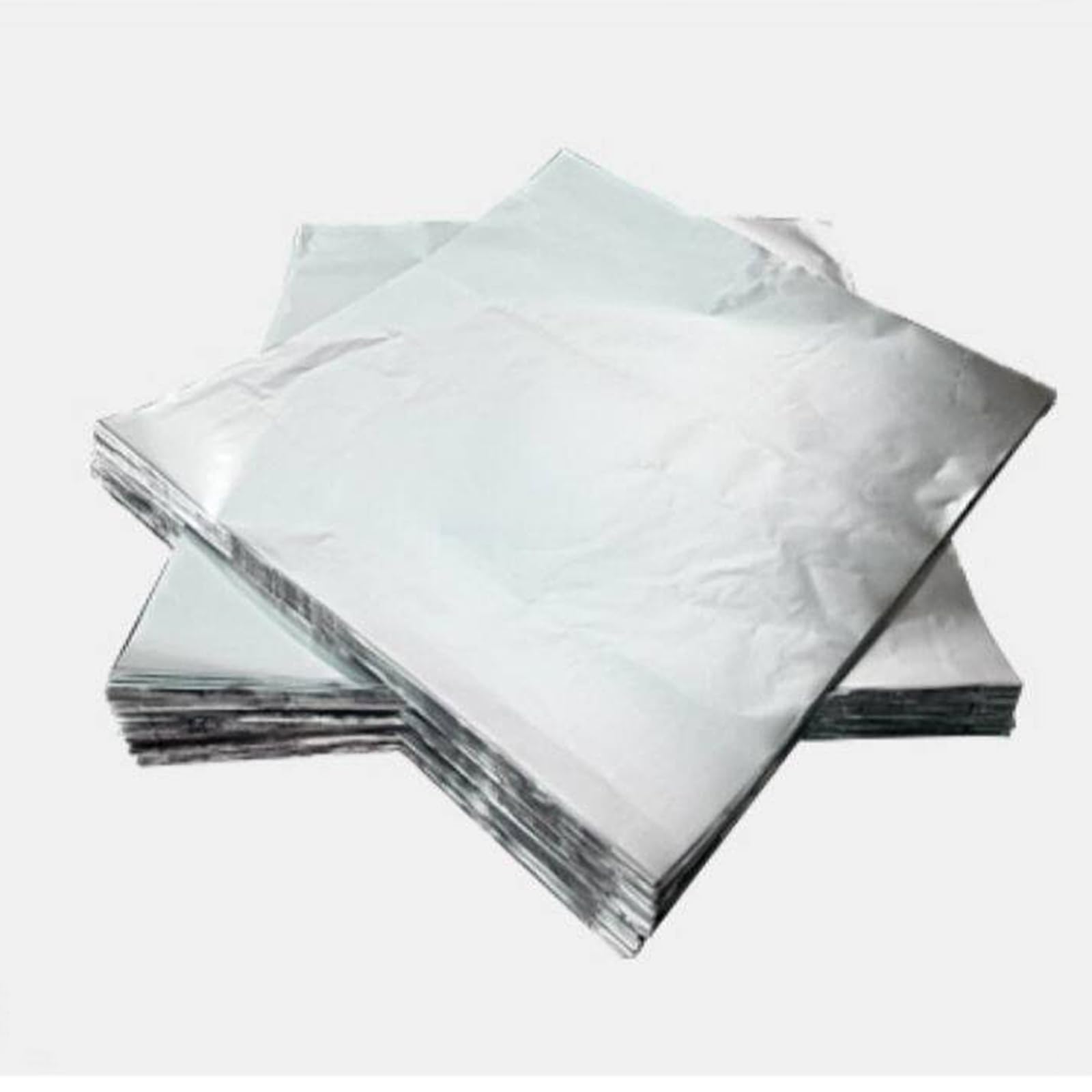 200 Fogli di Alluminio per Alimenti con Isolamento Termico, Caldo e Freddo – Perfetti per Conservazione, Grigliatura, Arrostitura, Cottura al Forno – Uso in Cucina e Ristorazione(Size:33*30cm*15μm)